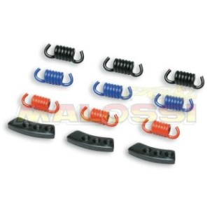Set 9 muelles MHR Malossi OEM FLY/DELTA rojo/amarillo/blanco - 1007968
