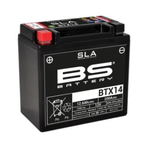 Batería BS BATTERY SLA BTX14 (FA) - Motoshop